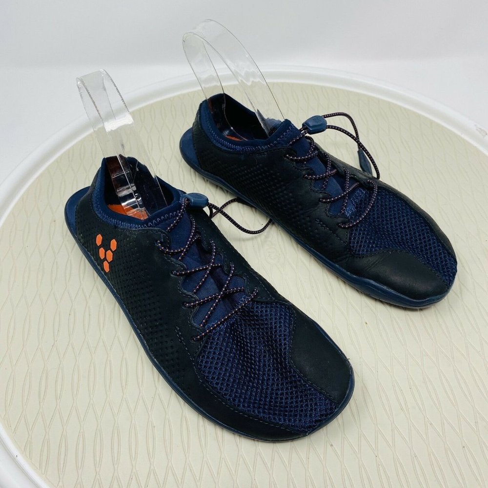 Vivobarefoot Trail Running Sneakers Women 37 7 Primus FG Barefoot Shoes Blue